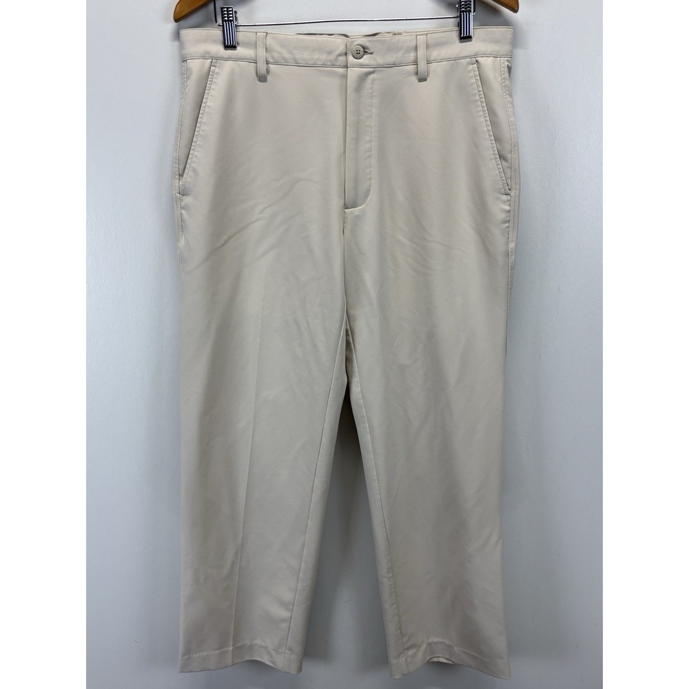 FootJoy Performance Chino Pants Sz 34x30 (34x29) Men's Beige Golf